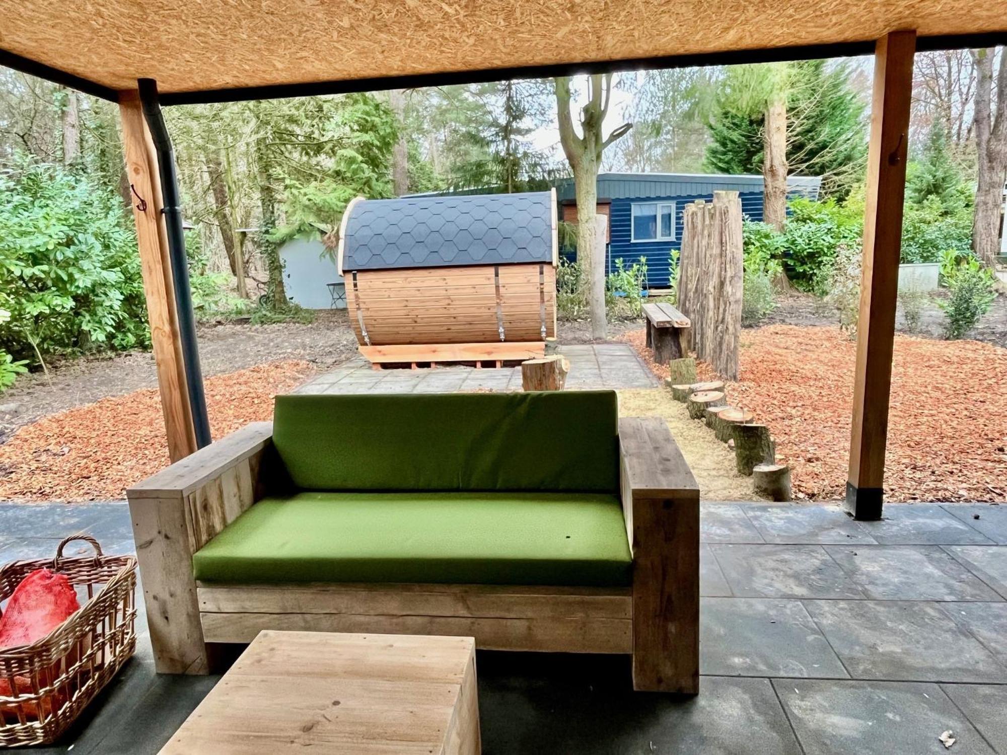 Wellness In The Woods - 4P Tinyhouse Met Prive Sauna & Hottub Diessen Εξωτερικό φωτογραφία
