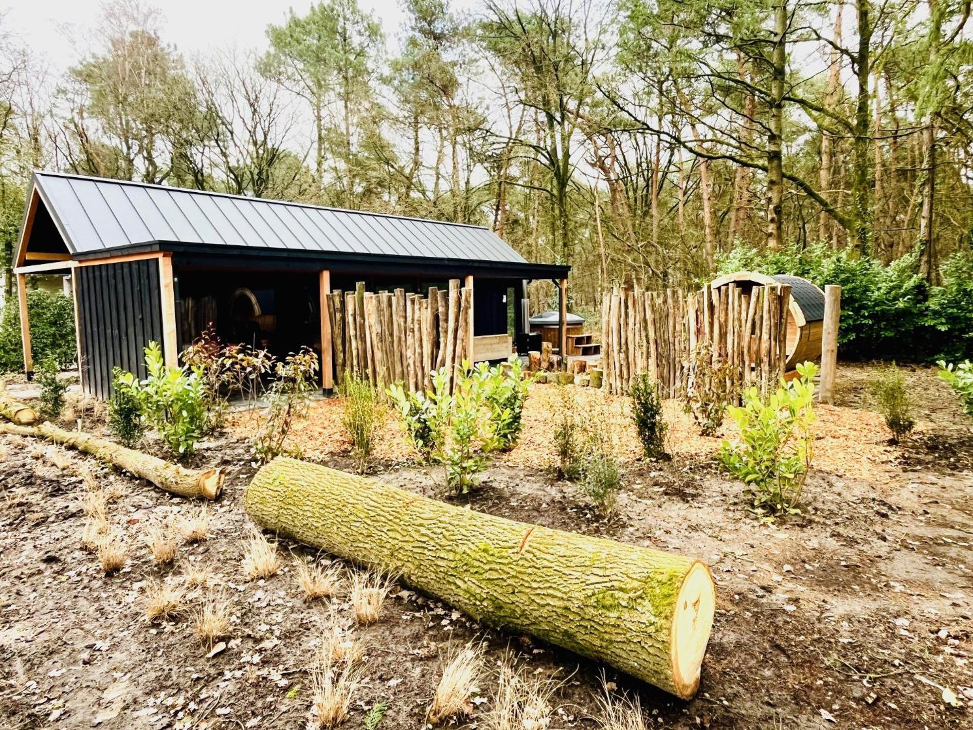 Wellness In The Woods - 4P Tinyhouse Met Prive Sauna & Hottub Diessen Εξωτερικό φωτογραφία