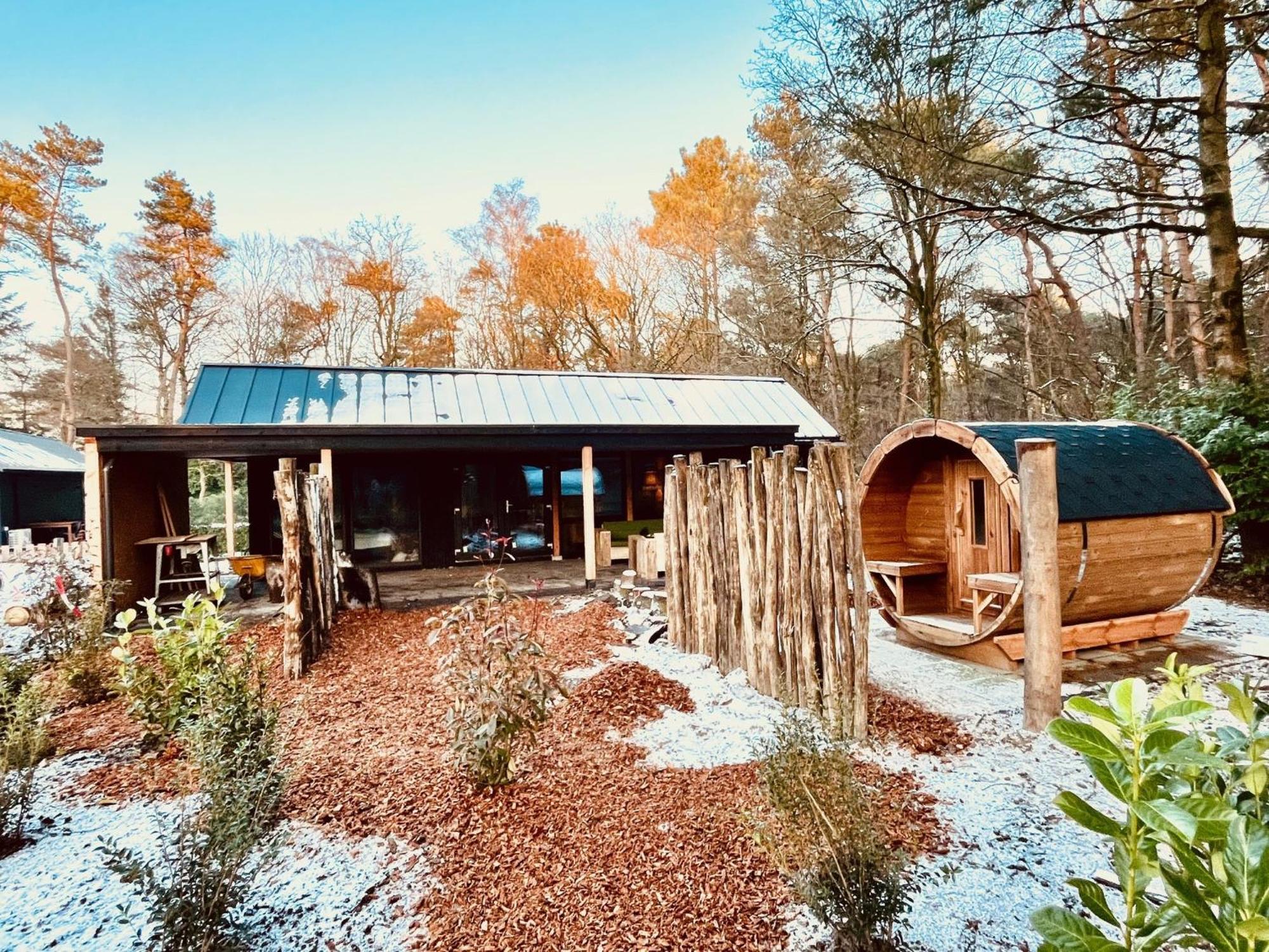 Wellness In The Woods - 4P Tinyhouse Met Prive Sauna & Hottub Diessen Εξωτερικό φωτογραφία