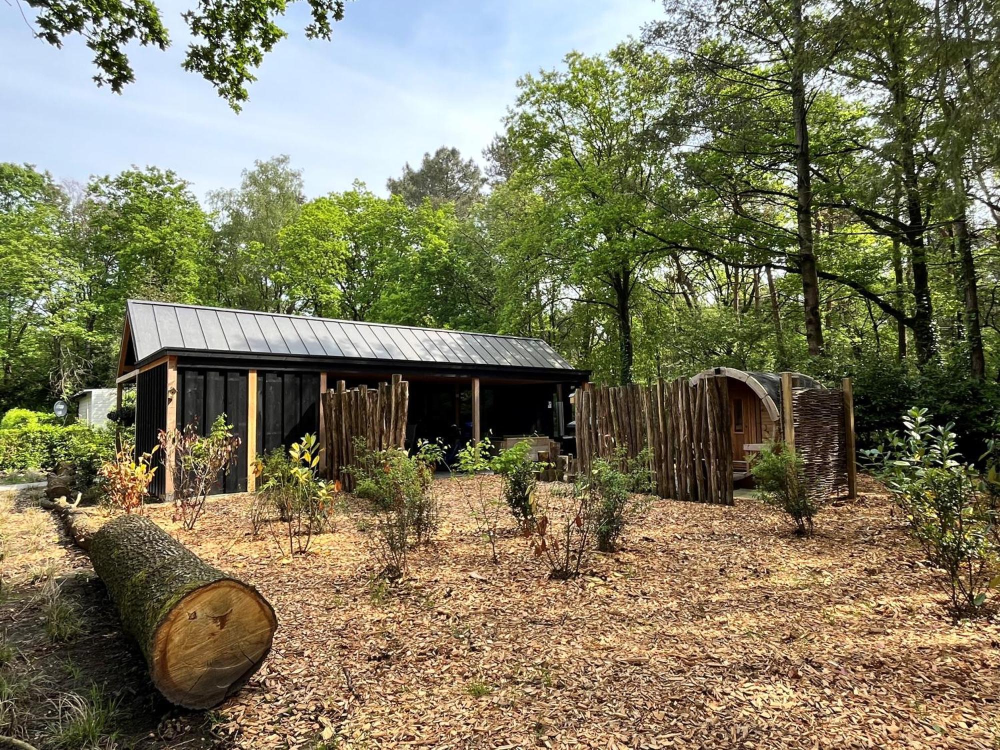 Wellness In The Woods - 4P Tinyhouse Met Prive Sauna & Hottub Diessen Εξωτερικό φωτογραφία
