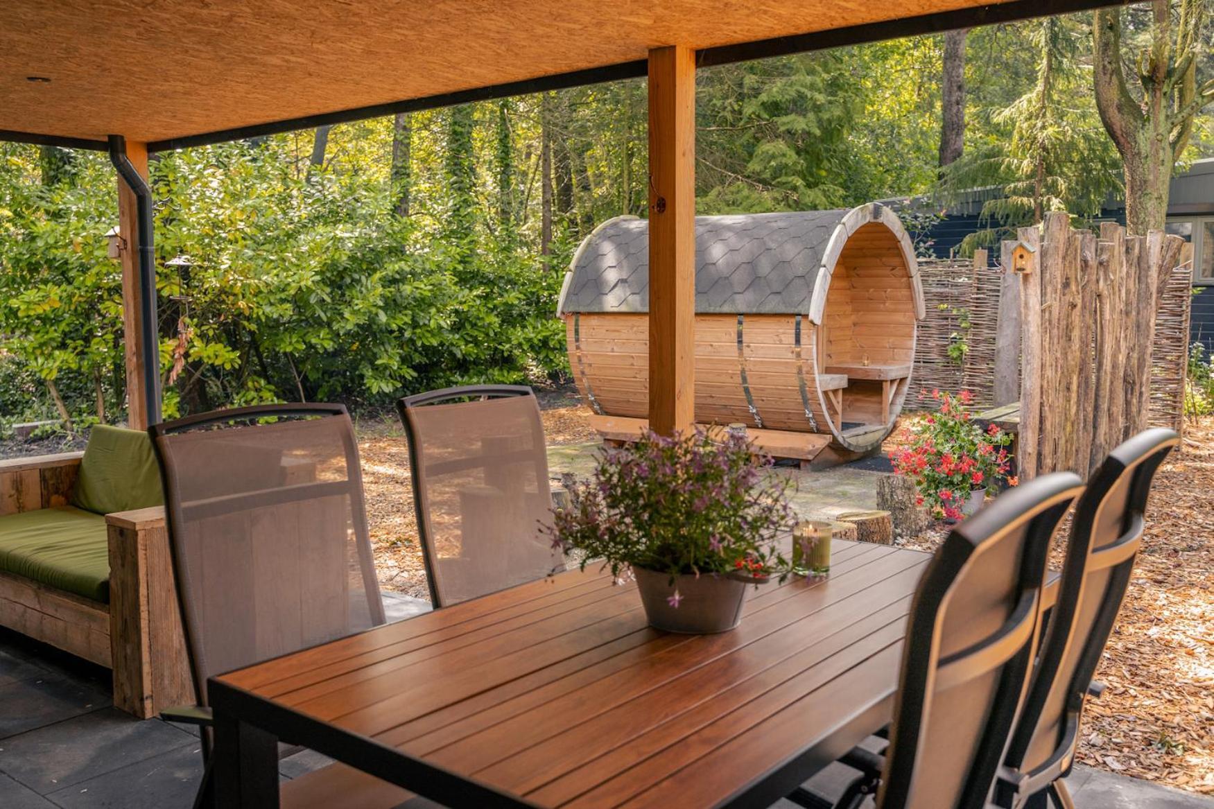 Wellness In The Woods - 4P Tinyhouse Met Prive Sauna & Hottub Diessen Εξωτερικό φωτογραφία